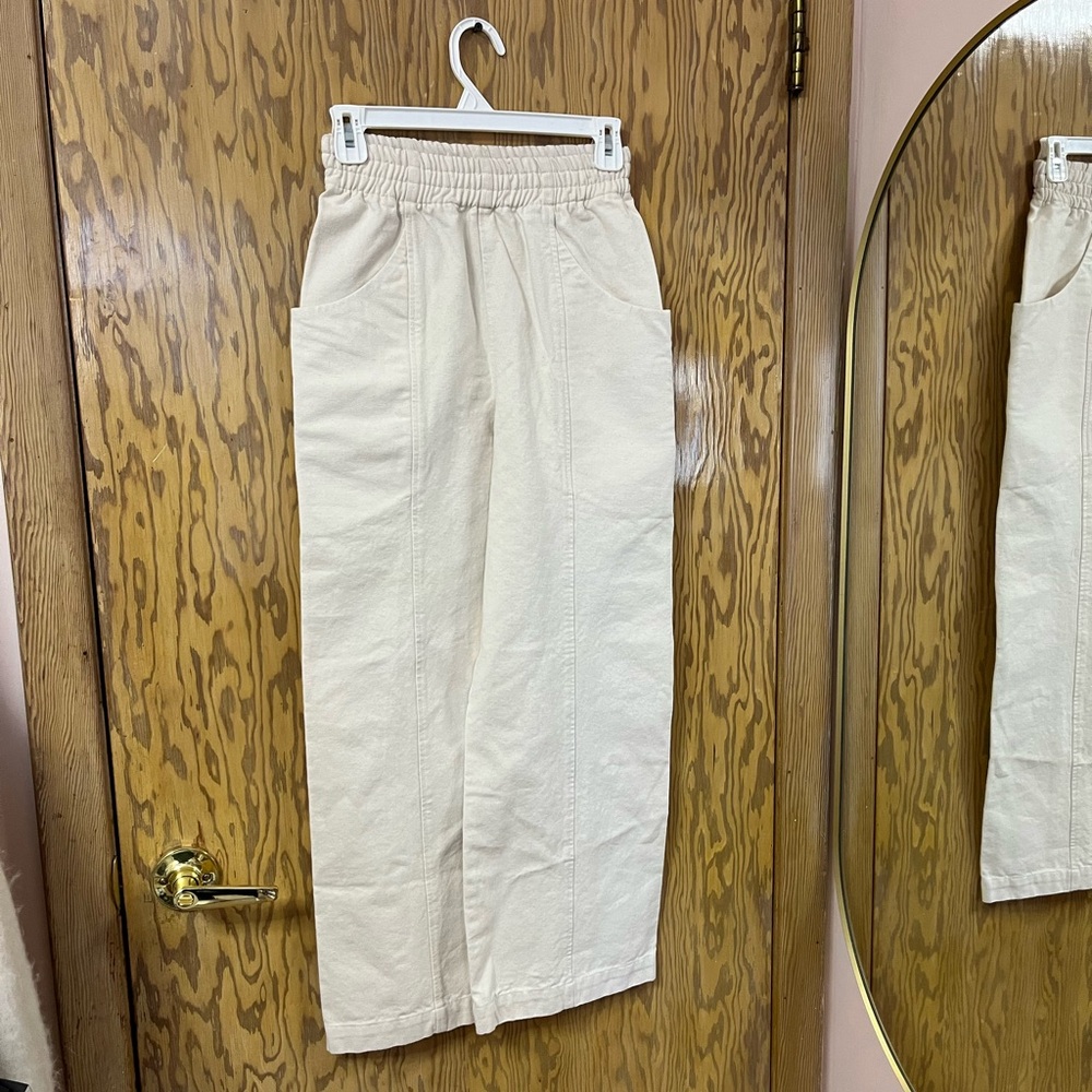 Clyde Culotte in Organic Cotton Canvas